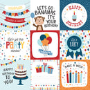 Birthday Boy: 4x4 Journaling Cards - Papel Scrap 12x12  - Echo Park