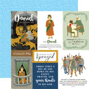 Bible Stories Daniel and the Lions Den 2 - Double Sided Scrap Paper 12x12 - Echo Park