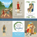 Bible Stories David and Goliath 2 - Papel Scrap Doble Cara 12x12  - Echo Park