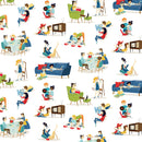 Family Night - Making Memories - Papel Scrap 12x12  - Echo Park