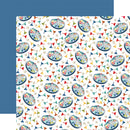 Family Night - Game On - Papel Scrap 12x12  - Echo Park