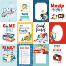 Family Night: 3x4 Journaling Cards - Papel Scrap 12x12 - Echo Park