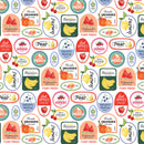 Fruit Stand - Produce Labels - Papel Scrap 12x12  - Echo Park