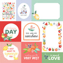 Fruit Stand - Multi Journaling Cards - Papel Scrap 12x12  - Echo Park