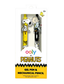 Snoopy - Set boligrafos de gel y portaminas - Ooly