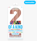 Double-Tip Colored Pencils - 2 of a Kind - Ooly
