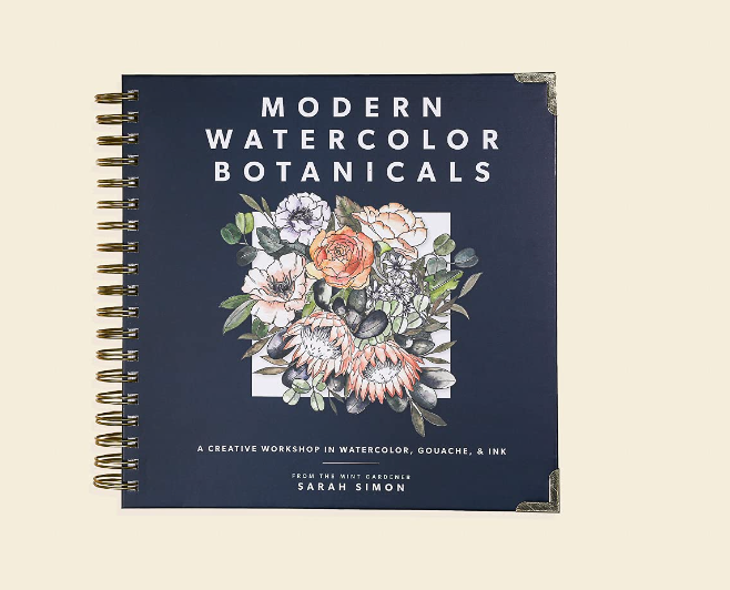 Modern Watercolor Botanicals - Sarah Simon - Libro