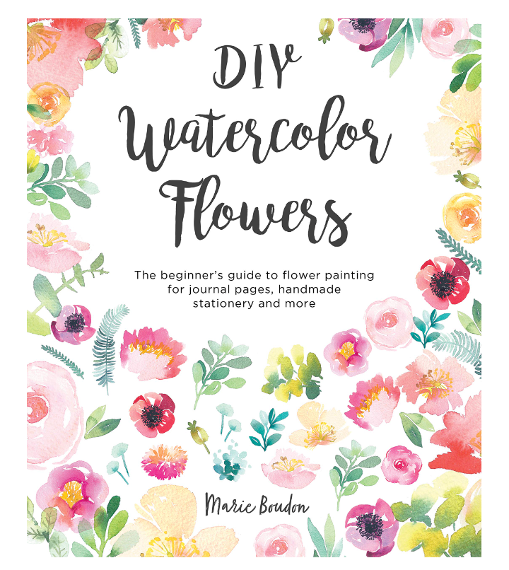DIY Watercolor Flowers: The beginner’s guide to flower painting for journal pages - Libro