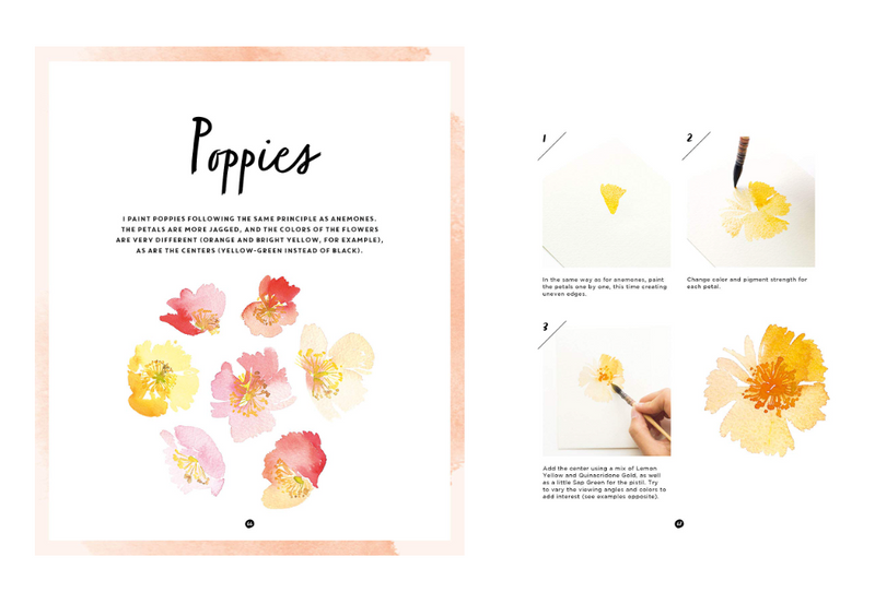 DIY Watercolor Flowers: The beginner’s guide to flower painting for journal pages - Libro