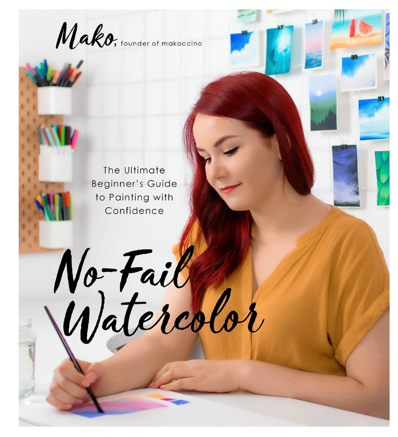 No-Fail Watercolor - Mako - Libro