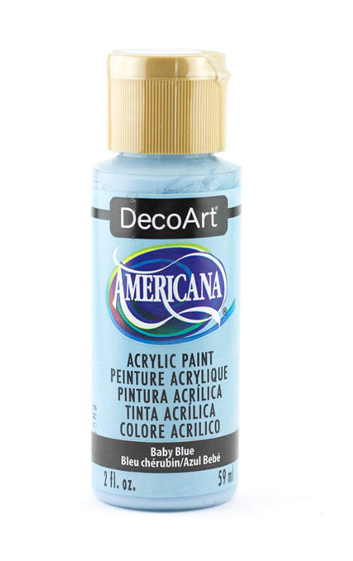 Pintura Acrilica Baby Blue - 2oz Americana - DecoArt
