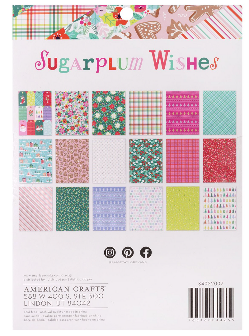 Sugarplum Wishes - Paper Pad 6x8 - Paige Evans