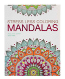 Stress Less Coloring Mandala - Libro de Colorear