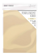 Cartulina Perlada 8.5x11 - Paq. de 5 (Ivory Sheen) - Tonic