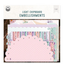 Chipboard &amp; Paper Album Base - Set 6"X6" - Have Fun