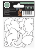 Chipboard Efimera - Enchanted Jungle - Linsey Kelly