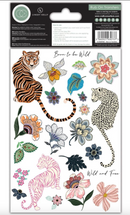 Sticker Rub On Transfer - Enchanted Jungle