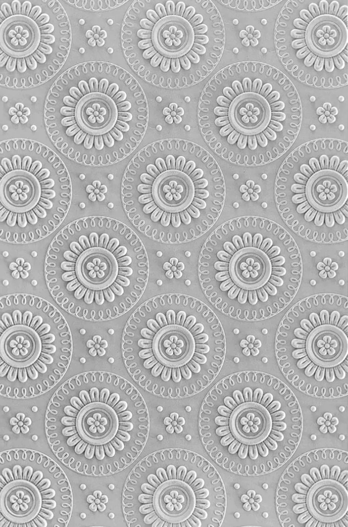 Mandala Blooms -  Embossing Folder - Spellbinders