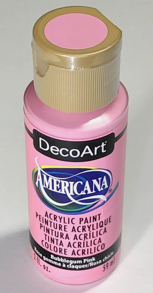Pintura Acrilica Bubblegum Pink - 2oz Americana - DecoArt