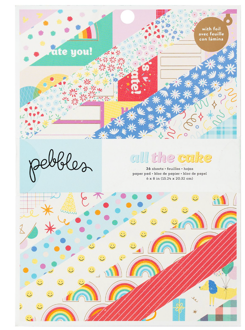 All The Cake - Paper Pad 6x8 - Pebbles