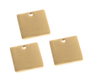 Charms cuadrados (acero Inoxidable) - Jewelry Press - WRMK