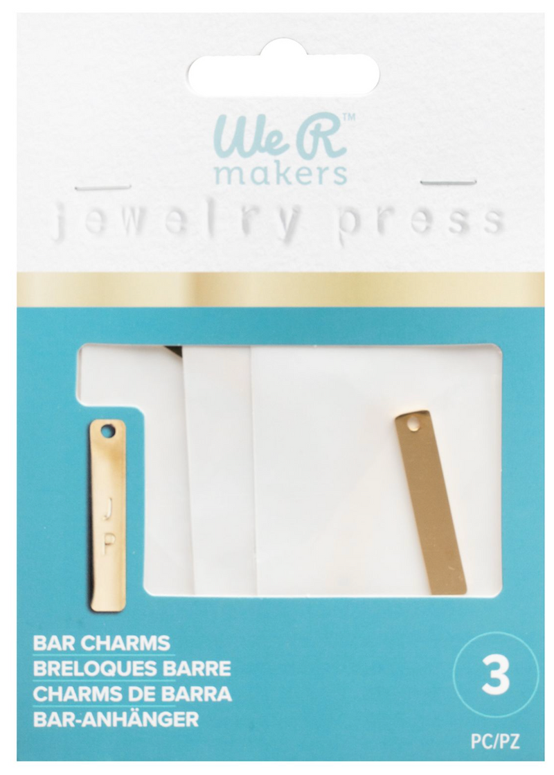 Bar Charms (acero Inoxidable) - Jewelry Press - WRMK