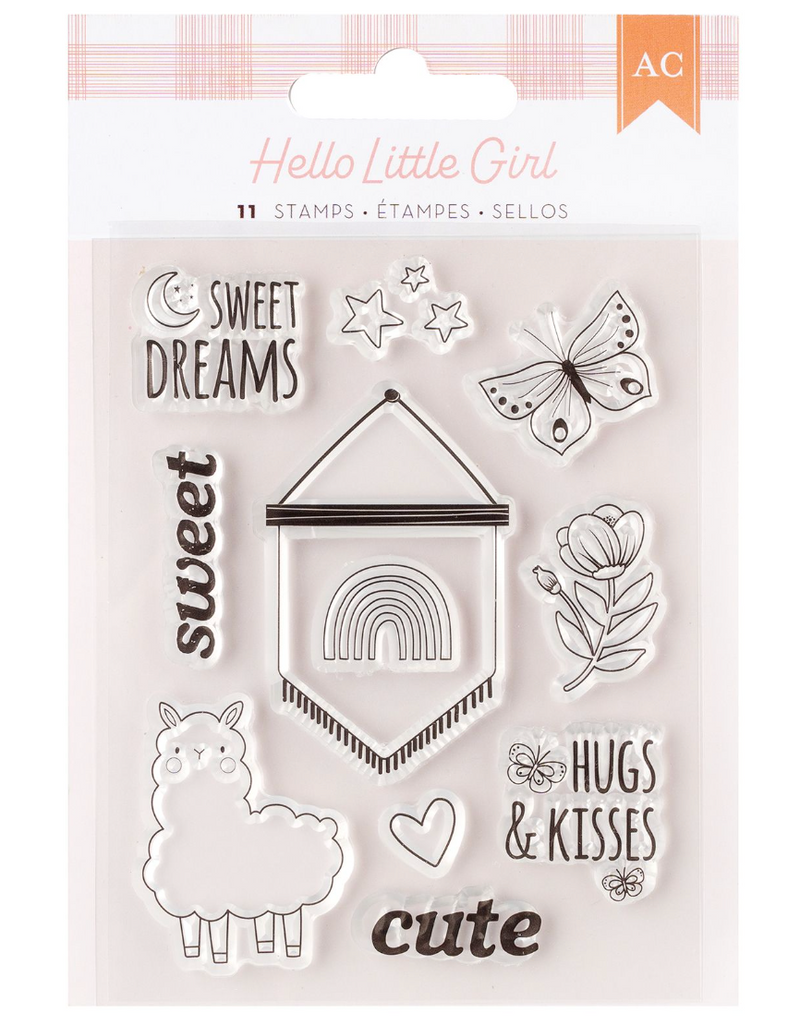 Hello Little Girl - Sellos Acrilicos - AC