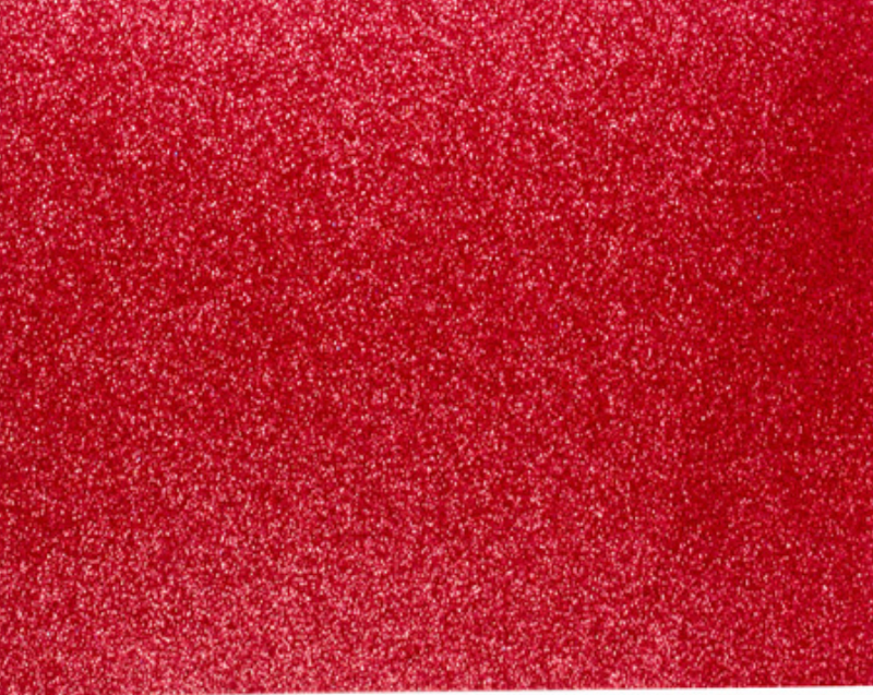 Foamy Escarchado Rojo - Lamina 50 x 70 cms