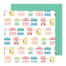 Fantástico - Papel Scrap  12x12 - Verbena - Obed Marshall