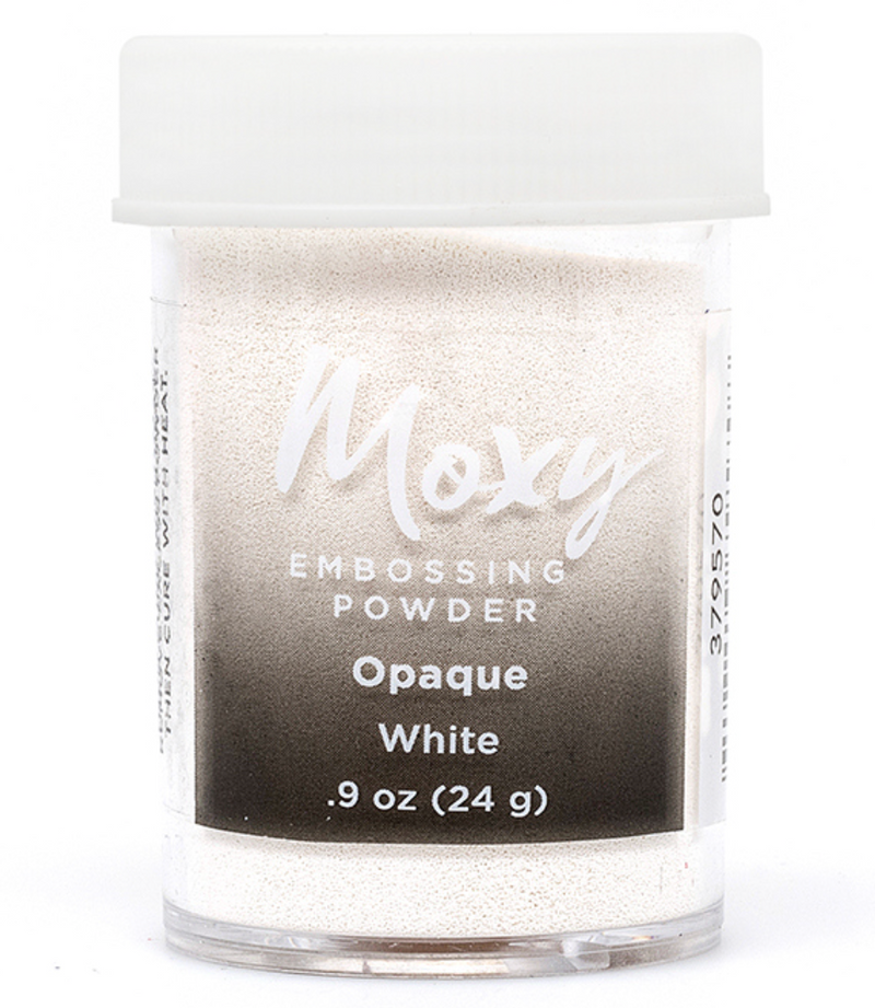 Embossing Powder - Opaque White - Moxy