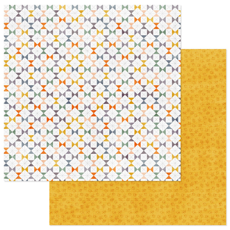 Farmstead Harvest - Papel Scrap 12x12 - Quilt -  AC