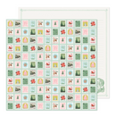 Mittens and Mistletoe - 12x12 Scrap Paper - Dear Santa - Crate Paper