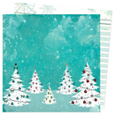 Peppermint Wishes - 12x12 Scrap Paper - Winter Magic - Vicki Boutin