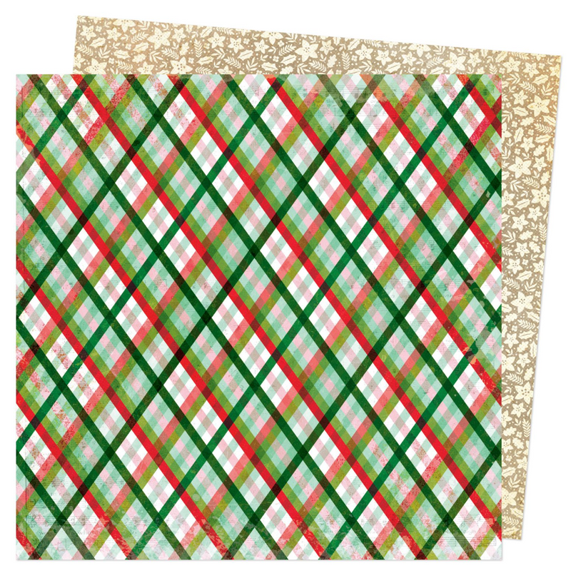 Evergreen And Holly - Papel Scrap 12x12 - 7. Gift Of Joy - VB