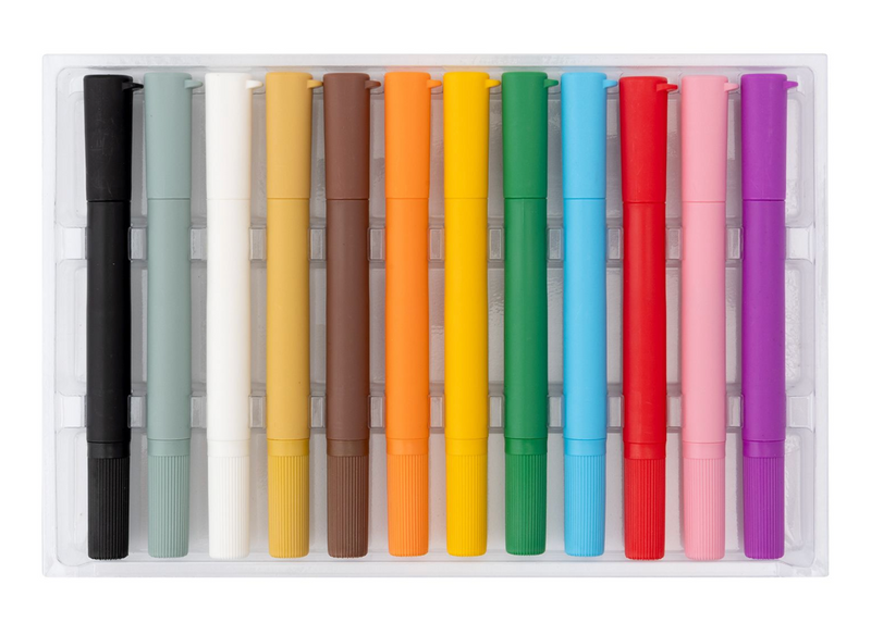 Pigment Pens - Colores Básicos - Pack de 12 - WRMK