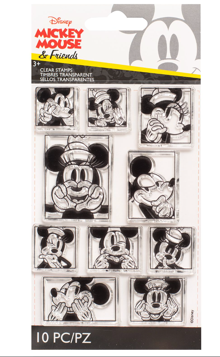 Mickey And Minnie - Sellos Acrilicos - AC