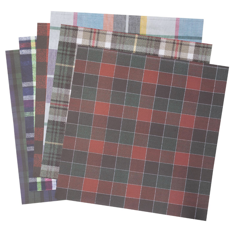 Mad For Plaid - Papel 12x12" - Colorbock