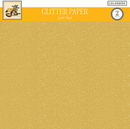 Gold Rush - Glitter Paper 12x12" - Colorbok