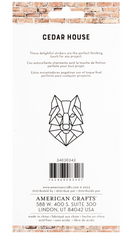 Cedar House - Alphabet 6x12 - AC