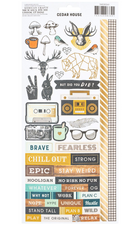 Cedar House  - Stickers 6x12 - AC