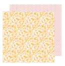 Sunny Bloom - Papel Scrap 12x12 - Sunny Bloom - Pebbles