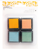 Sunny Bloom - Almohadilla de Tinta (4 Pcs) - Pebbles