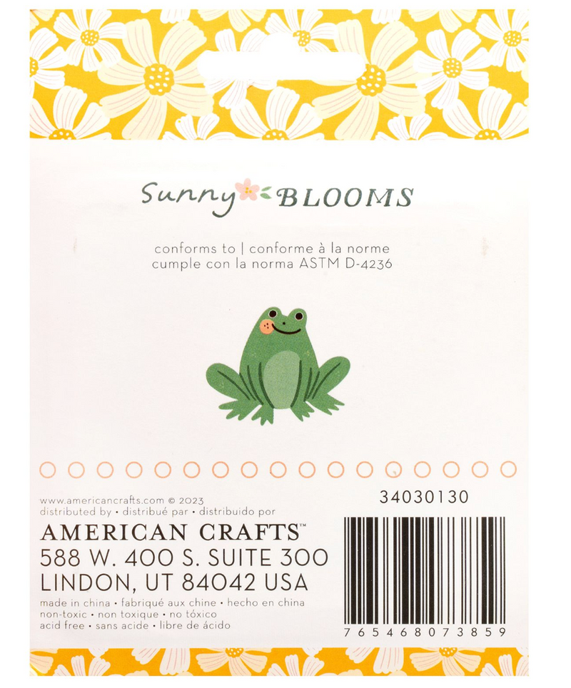 Sunny Bloom - Almohadilla de Tinta (4 Pcs) - Pebbles