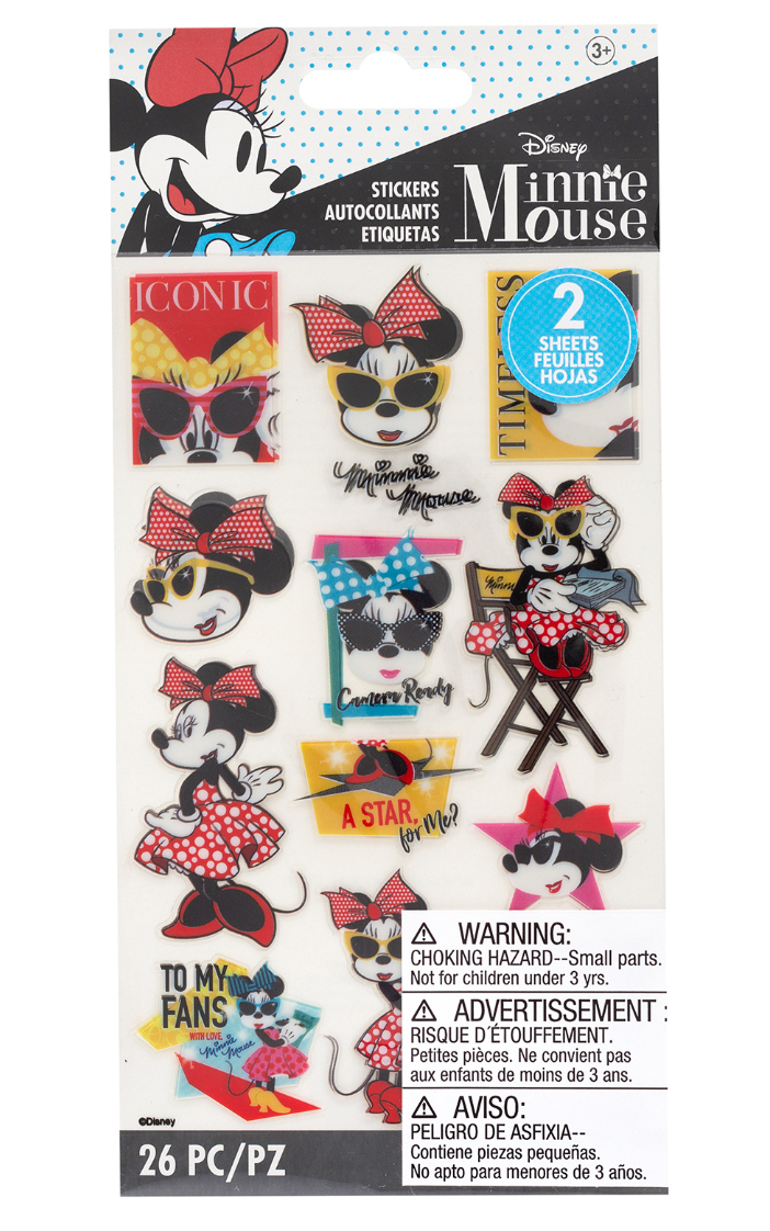 Hollywood Minnie Mouse  - Stickers - AC