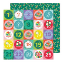 Sugarplum Wishes - 12x12 Scrap Paper - OSP 8 - Paige Evans