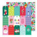 Sugarplum Wishes - 12x12 Scrap Paper - OSP 1 - Paige Evans