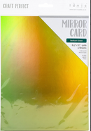 Cartulina Holografica - Seafom Green  - Tonic