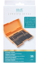 Case de Sellos de Alfabeto - Handwritten Font  - Jewelry Press - WRMK