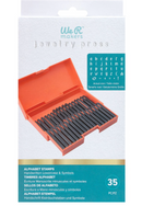 Case de Sellos de Alfabeto - Handwritten Font (Minuscula y Simbolo) - Jewelry Press - WRMK