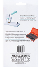 Case de Sellos de Alfabeto - Handwritten Font (Minuscula y Simbolo) - Jewelry Press - WRMK